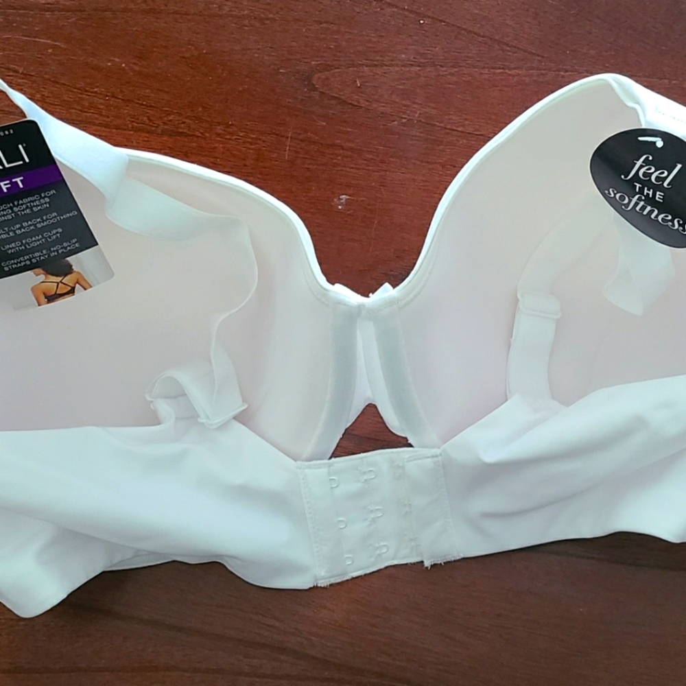 Bali 38DD Lift white bra